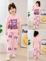 تیشرت شلوار کرومی دخترانه(کد303) - Image 2
