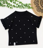 تیشرت مشکی دخترانه (کد 24)